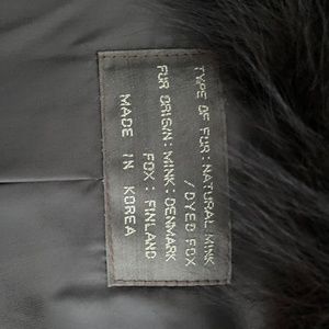 Beautiful Mink & Fox coat
